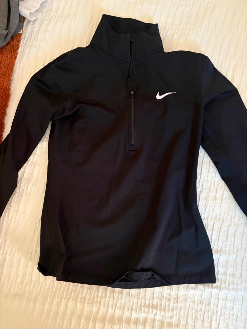 Nike Women's Black 1/4 Zip